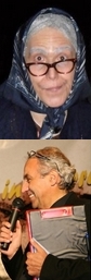 zia Micalina (Mari Pirrigheddu) e Antonio Masoni